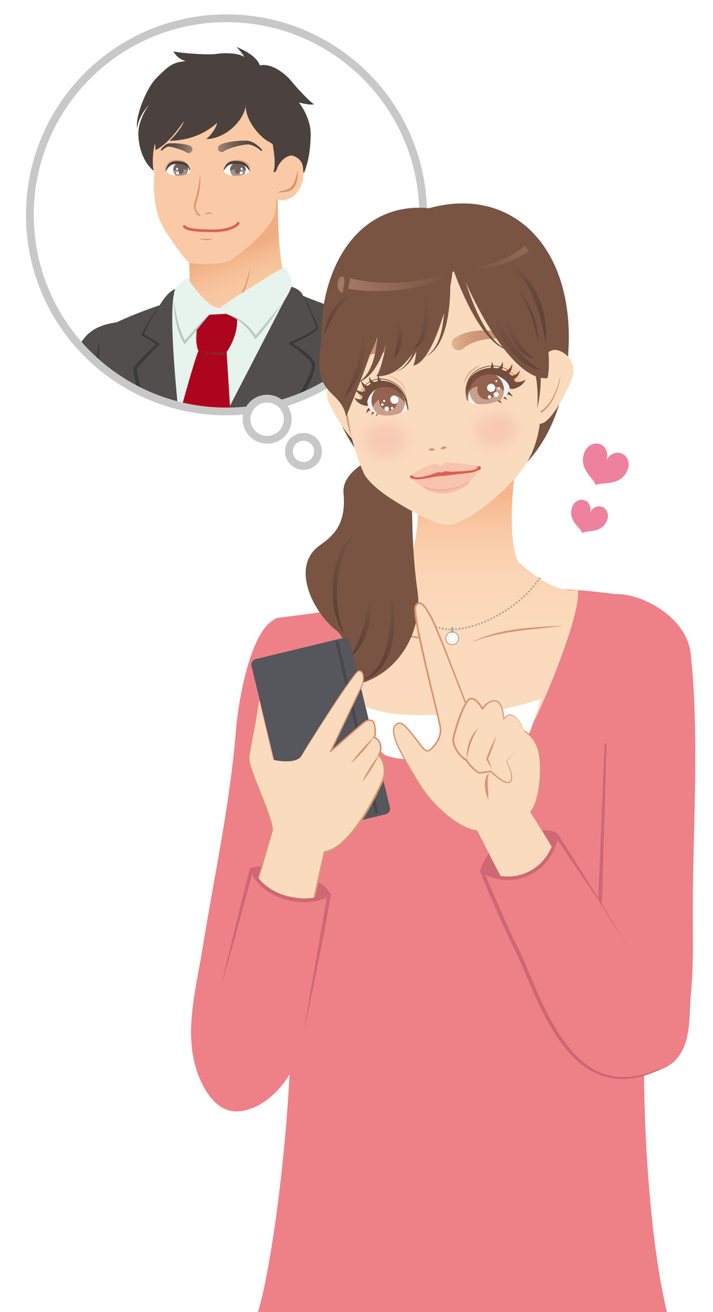 異性が気になってメール
